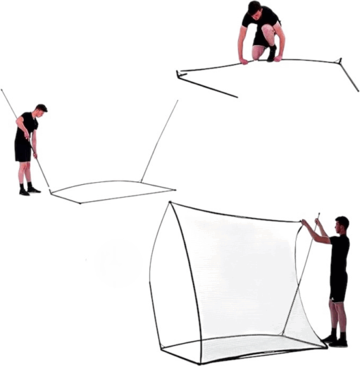 Fodbold Rebounder SPOT Kickback 180 x 150 cm - Freeplay Sport - Billede 3