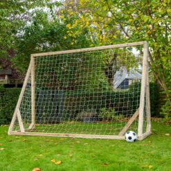 1 stk Fodboldmål i træ natur Classic XL Pro 300 x 200 cm