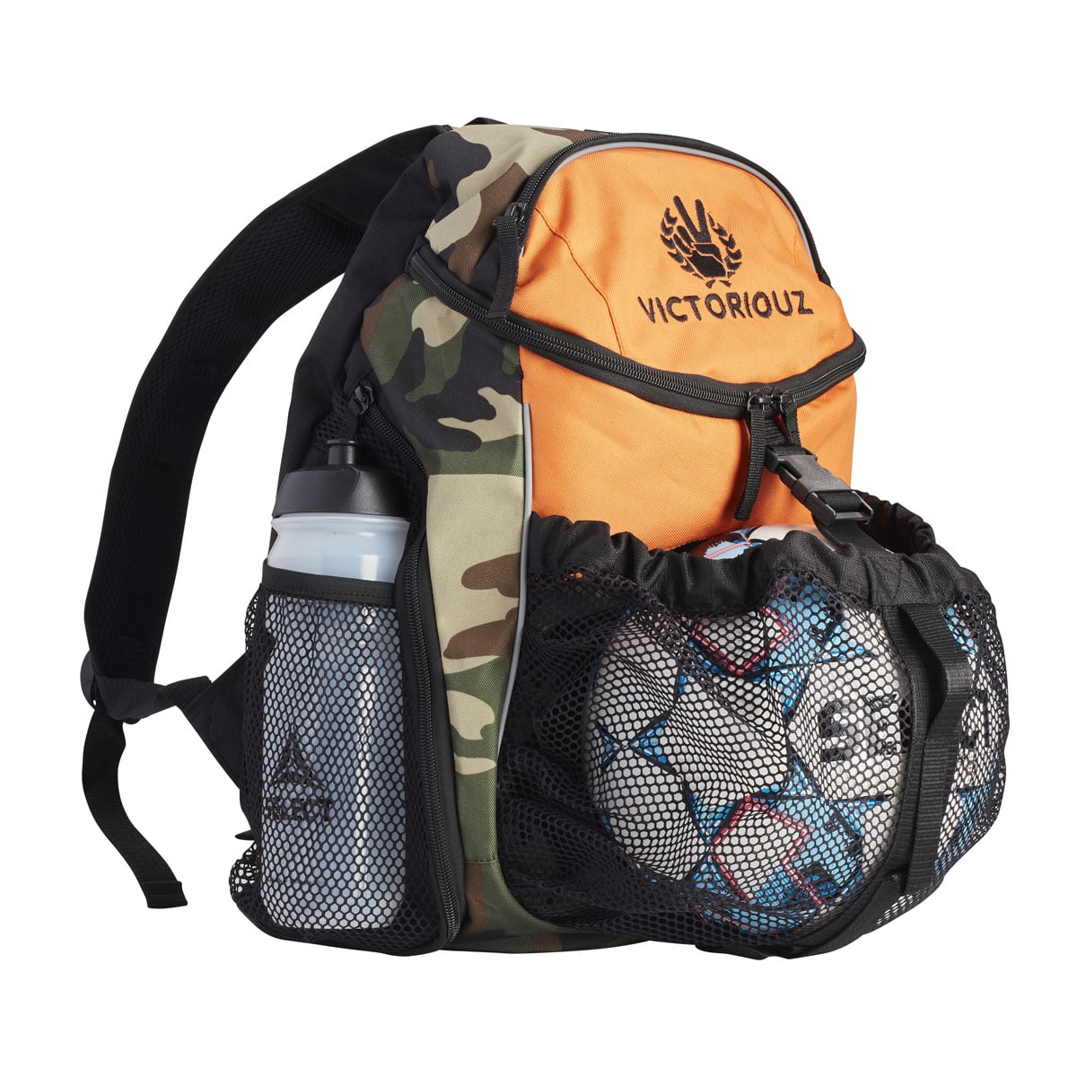Victoriouz URBAN Ball Back Pack i Camouflage