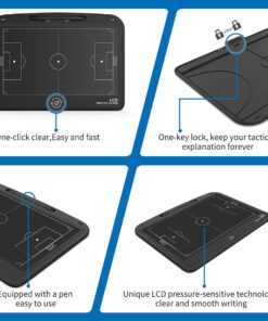 Freeplay LCD Fodbold Taktiktavle - 35 x 24 cm