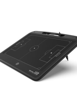 Freeplay LCD Fodbold Taktiktavle - 35 x 24 cm - Sort