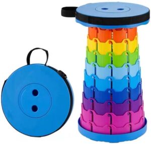 Freeplay Sport Justerbar Teleskop Skammel - Rainbow