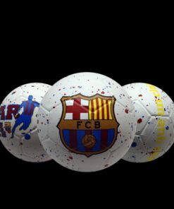Barcelona CLUB Street Fodbold Str.5 - Hvid