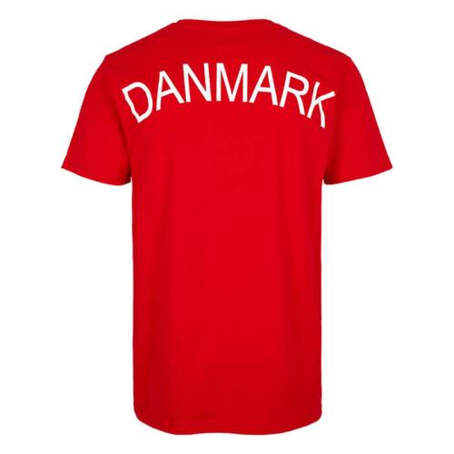 Danmark WM22 Roligan T-shirt - Rød & hvid