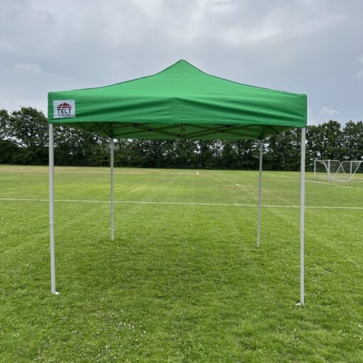 Sports POP UP tilskuer og udskiftningstelt 3 x 3 meter – Grøn
