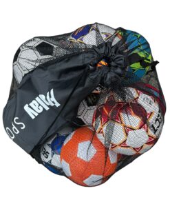 Freeplaysport Fodbold boldpose til 10-12 fodbolde. Solid fodboldsæk fra med skulderrem samt lukkesnor i toppen. Fremstillet i holdbar vandtæt mesh og polyester materiale. Super kvalitet til lavpris kun 129.- Bolde medfølger ikke.