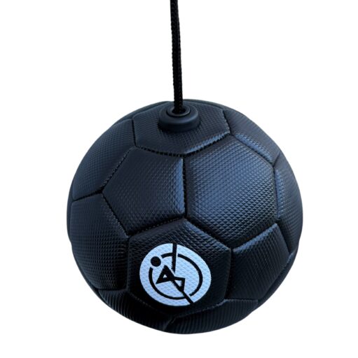 Freeplay Kicker Star Elastik Fodbold - Sort - Image 2