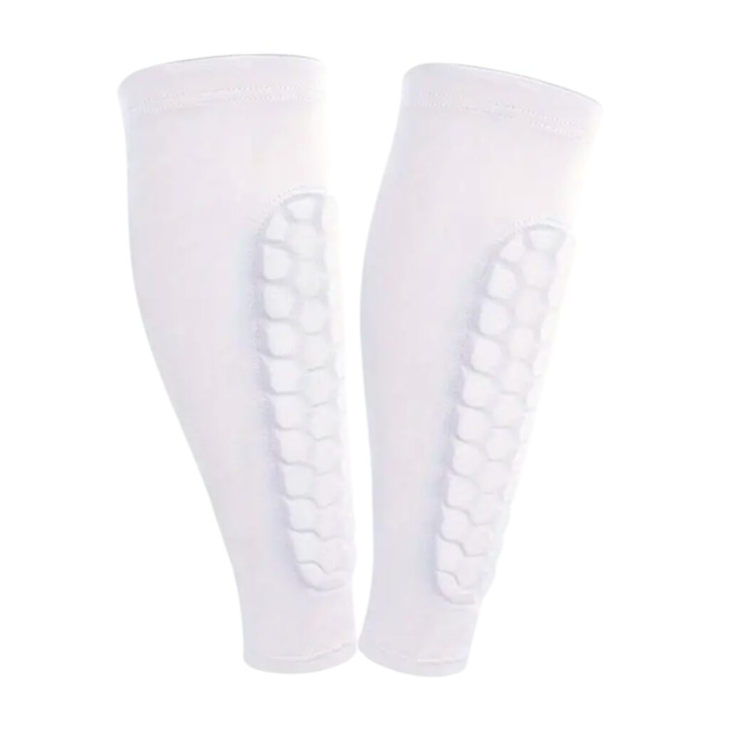 Freeplay Honeycomb Sleeve Hvid Benskinner.
