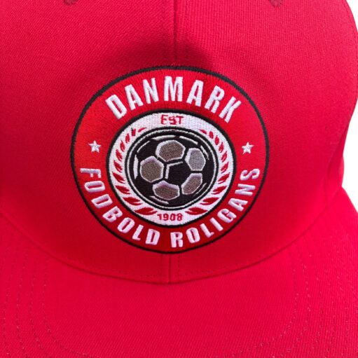 Roligan BIG BOSS CAP Danmark - Rød - Billede 7