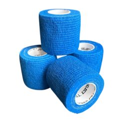 4 Stk Select Wrap Pro Strømpe & Benskinnetape - Blå