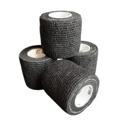 4 Stk Select Wrap Pro Strømpe & Benskinnetape - Sort