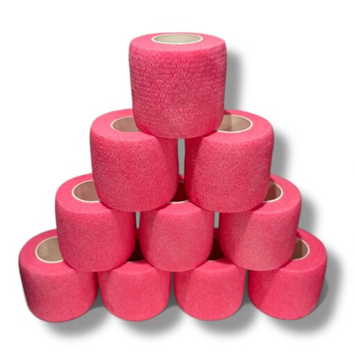 10 Stk Pink Wrap Champion Strømpetape - Freeplay Sport