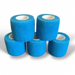 5 Stk Lyseblå Wrap Champion Strømpetape - Freeplay Sport