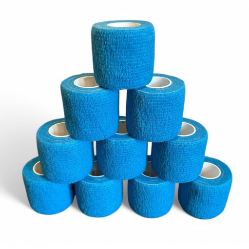 10 Stk Lyseblå Wrap Champion Strømpetape - Freeplay Sport