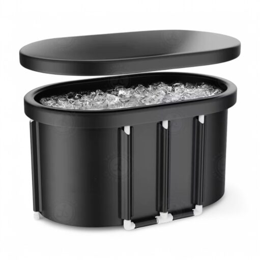 🧊 Ovalt Isbad – 120x65x65 cm Optimer din restitution og styrk din krop – ét isbad ad gangen Giv din krop det kolde gys, den elsker! Dette elegante ovale isbad på 120x65x65 cm er den perfekte løsning til dig, der ønsker at booste restitutionen, mindske inflammation og styrke både krop og sind – direkte fra hjemmet eller haven. 🔹 Perfekt størrelse Med målene 120x65x65 cm passer badet til både mænd og kvinder, og det ovale design giver en komfortabel, ergonomisk pasform, der støtter kroppen under hele isbadet. 🔹 Hvorfor isbad? Reducerer muskelømhed og inflammation Fremmer hurtigere restitution efter træning Styrker immunforsvaret og øger blodcirkulationen Forbedrer mental styrke og fokus Øger energiniveauet naturligt 🔹 Brugervenligt og holdbart Fremstillet i slidstærkt og isolerende materiale Nem at fylde op og tømme Tåler både indendørs og udendørs brug Let at rengøre og opbevare Uanset om du er atlet, biohacker eller bare elsker følelsen af at være klar i hovedet og stærk i kroppen, er dette isbad et simpelt, men kraftfuldt redskab til dit velvære. 👉 Klar til at hoppe i? Giv din krop det kolde gys – og mærk varmen indefra.
