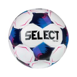 Nyudviklede version af den populære Team Select fodbold. Fodbolden er fremstillet i holdbart syntetisk læder og så har den golfmønsterstruktur for en forbedret aerodynamik. Den har desuden en 5 mm. skum bagside, hvilket giver en forbedret blødhed. Butylblæren sikrer en forbedret luftretention. Fodboldens 32 felter er dual-bondede, hvilket vil sige at de både er limet og syet på samme tid. Fodbolden er sat sammen af 32 felter, som sikrer at fodbolden har et lige svæv i luften. Super populær klub fodbold i mange lande på grund af dens pålidelighed og holdbare materialer. Fodbolden består af PU-syntetlæder, en specialudviklet underforing og en patenteret Zero-Wing blære. Overflade med mønster for højt tempo. 32 håndsyede felter for et lige svæv i luften.
