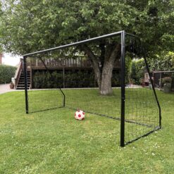 1 stk Fodboldmål Freeplay Talento 300 x 150 cm -  Galvaniseret Sort Stål