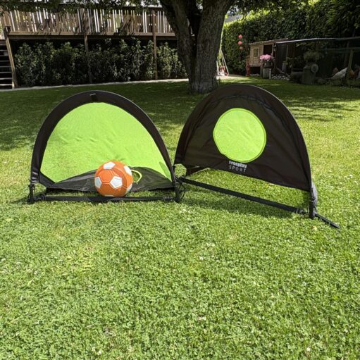 2 stk Freeplay FlashGoal Junior Pop Up Fodboldmål 80 x 55 cm - Billede 2