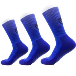 3 Par Grip Socks LIGA V25 Freeplay i Blå - Str. 39-46