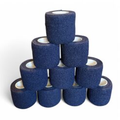 10 Stk Mørkeblå Wrap Champion Strømpetape - Freeplay Sport