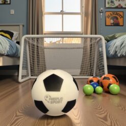 Silent Fodbold – Støjsvag Freeplay Retro Fodboldbold Str.5 - Grøn