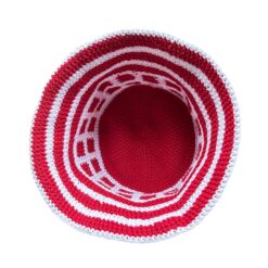 Hæklet Dannebrog Bøllehat – Original Roligan Udstyr