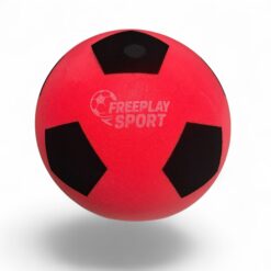 Silent Fodbold – Støjsvag Freeplay Retro Fodboldbold Str.5 - Rød